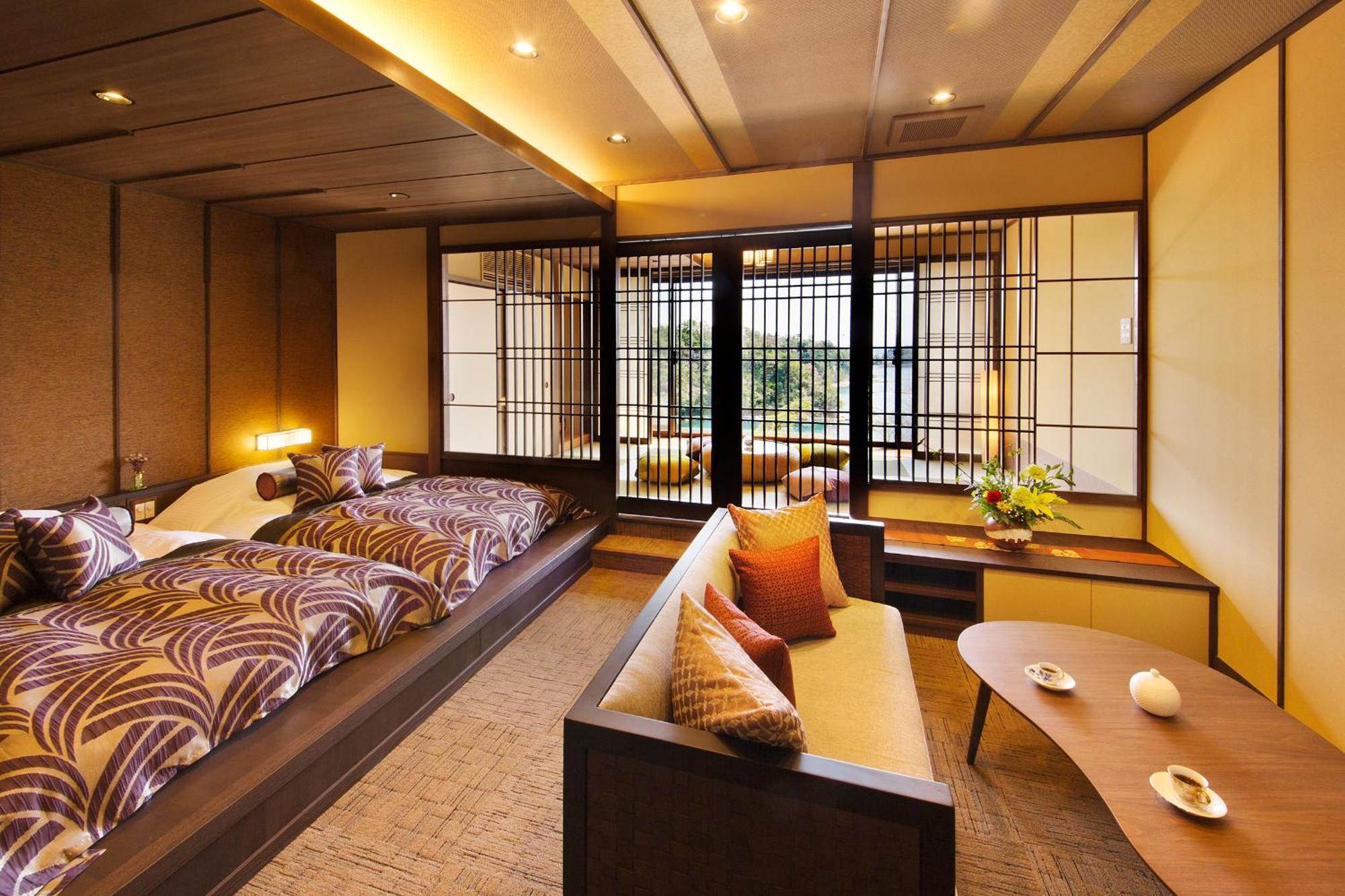 Noto Hyakurakusou Hotell Exteriör bild